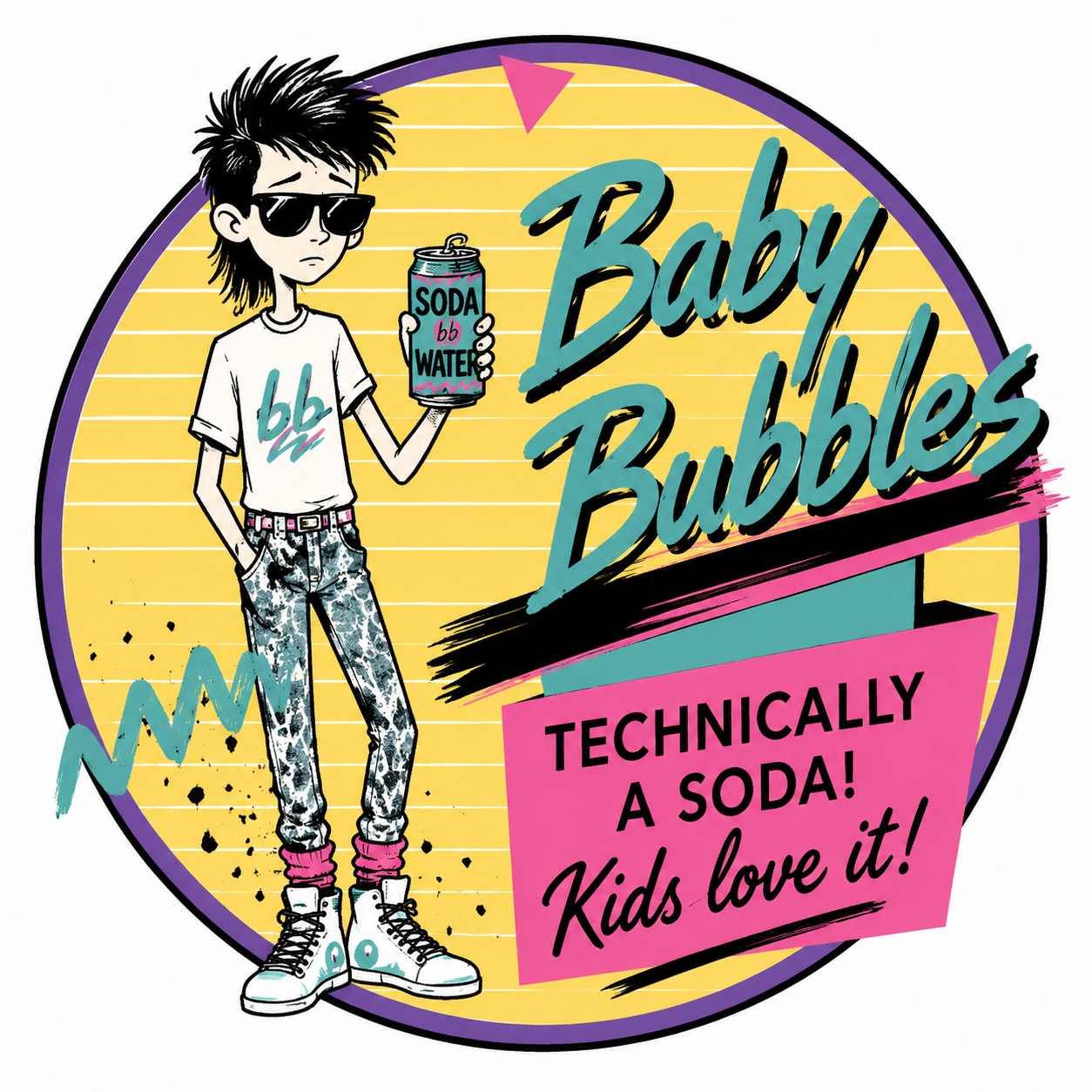 Baby Bubbles 1980s logo
