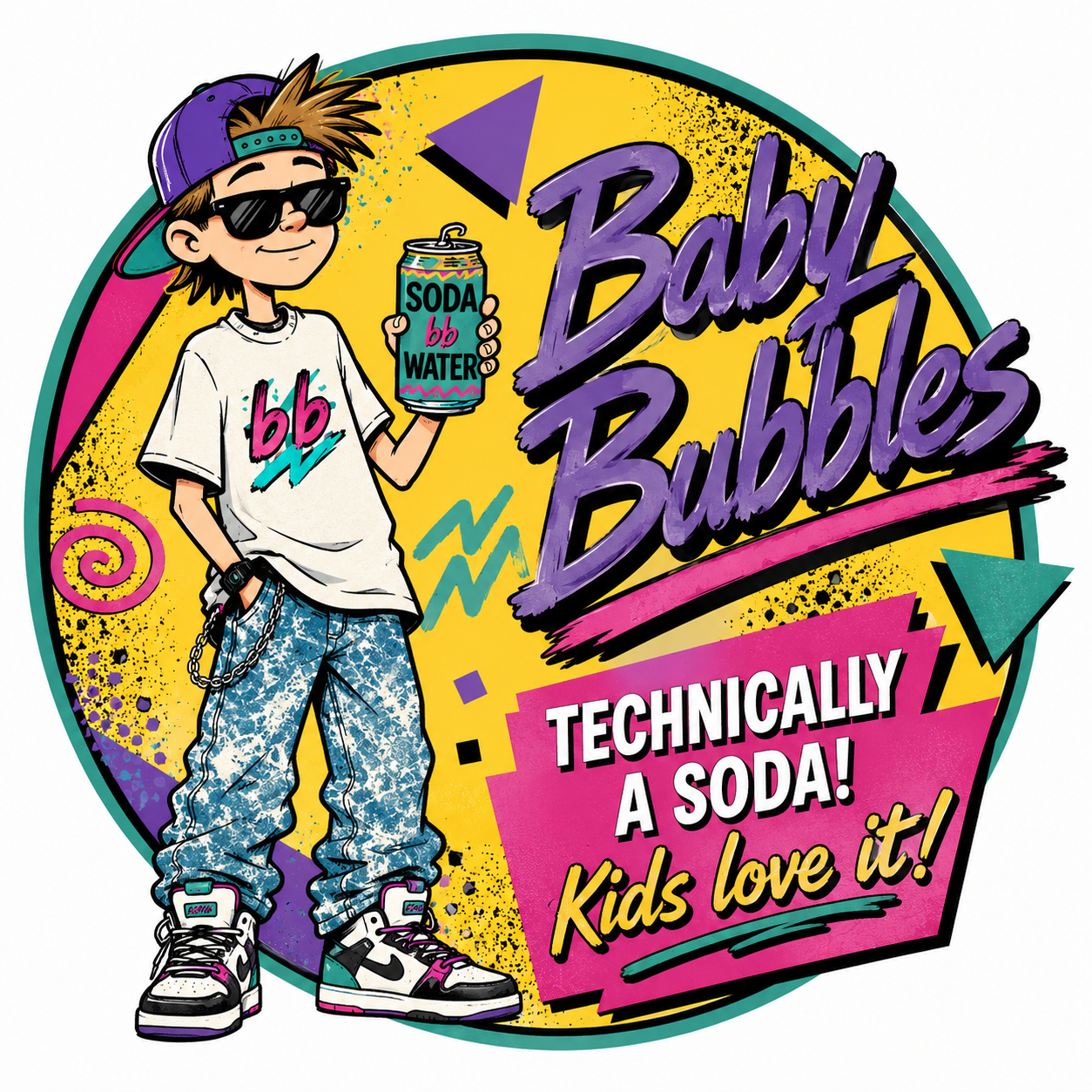 Baby Bubbles 1990s logo
